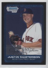 2006 Bowman Draft Chrome Draft Picks Justin Masterson #DP12 sb7