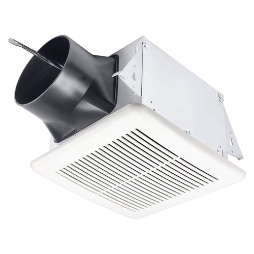 Delta Breez Bath Exhaust Fan w/ Adjustable High Speeds, 80 or 110 CFM (Open Box) - 第 1/11 張圖片