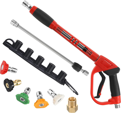 #ad #ad Deluxe Pressure Washer Gun with Replacement Wand Extension 5000 PSI $61.79