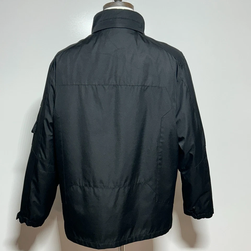 Calvin Klein 3 in 1 Jacket Coat Mens Large Black Water Resistance Quilted Liner - Image 3 of 4