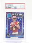 JAYDEN DANIELS 2024 DONRUSS FOOTBALL RATED ROOKIE RETRO GEM RC PSA 10 Q0004