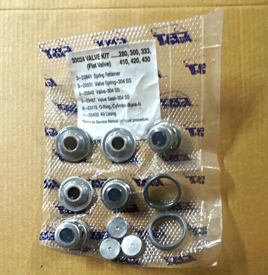 CAT 30024 Flat Valve Kit for Pumps 280 300 333 410 420 430, 3-22841