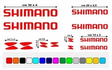 Vinyl sticker kit for SHIMANO mtb road bike frame