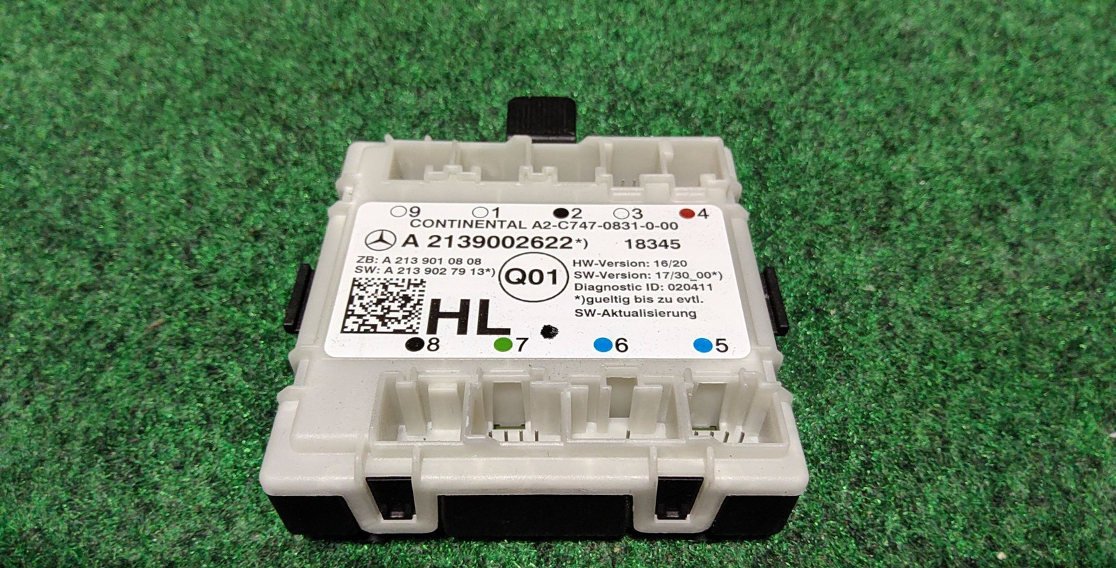 2014-2021 Mercedes C300 Left Rear Door Control Unit Oem A2139002622