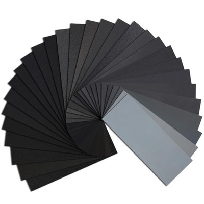 Professional 45PC Sandpaper Set - Wet Dry Waterproof - Perfect for All Materials