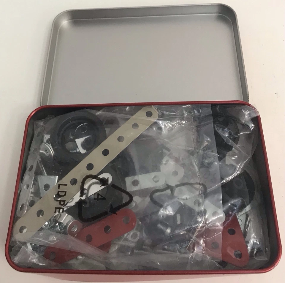 Erector Design Set (2 Models: Motorbike & ATV) Kit #842706E MECCANO *Read* - Image 2 of 4