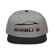 For Ghibli S 2013-2022 Fans Cap Car Snapback Hat Birthday Gift Racing Unisex