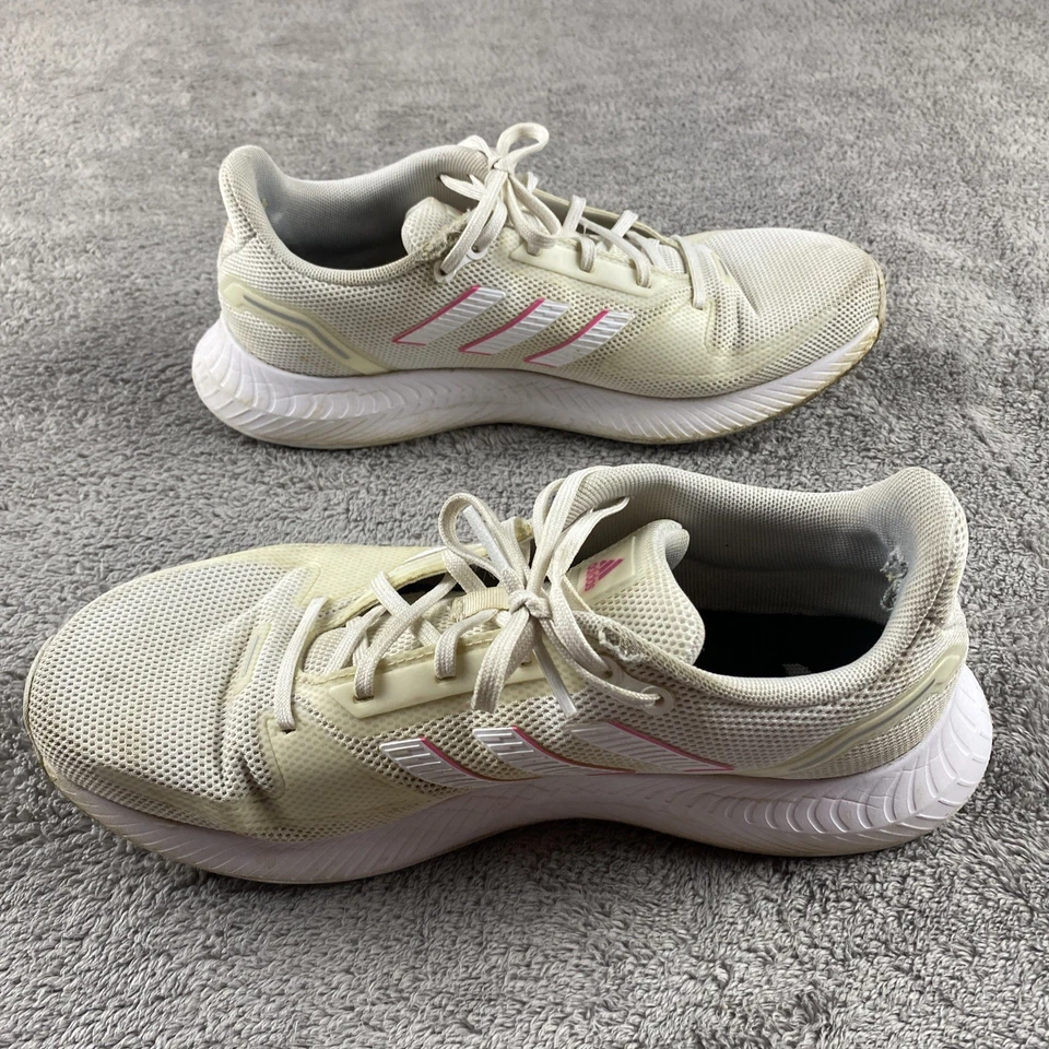 Adidas Neo Runfalcon 2.0 FY9623 Mujer Talla 8.5 Zapatos para Correr Blanco Rosa Foto 2 de 4
