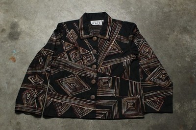 VIntage 90's Keren Hart 100% Cotton Light-Weight Jacket - Medium