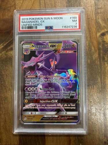 Naganadel-GX graded PSA 7 for sale on eBay
