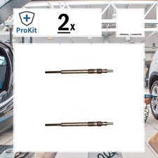 2x ORIGINAL® Fast FT82744 Glühkerze passend für Ford KA Opel CORSA D MERIVA B