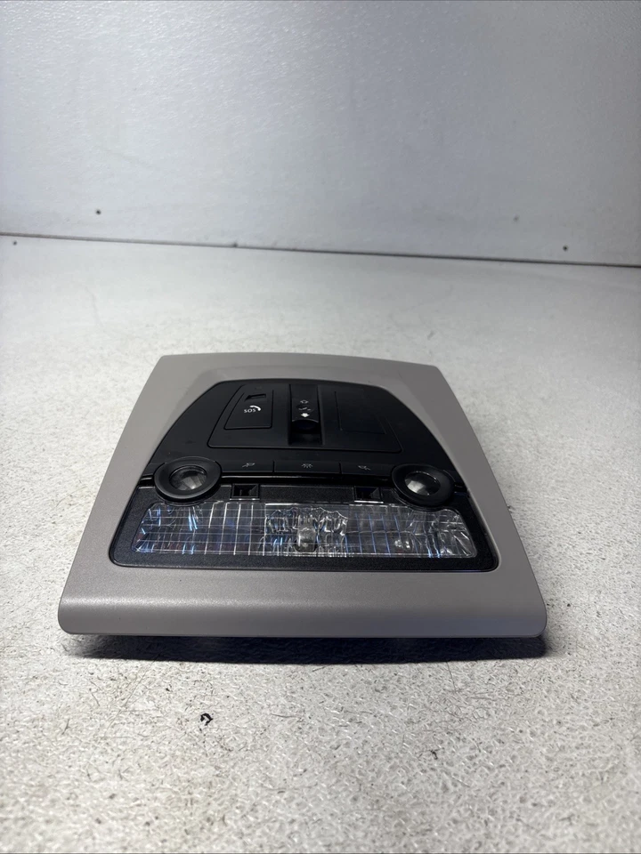 BMW F01 F02 750LI 750I 2009-2015 cúpula superior luz techo corredizo interruptor SOS con moldura Foto 2 de 4