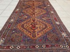 Rare Hand Knotted Vintage Afghan Zakani Balouch Wool Area Rug 6.3 x 3.5 Ft — photo 5