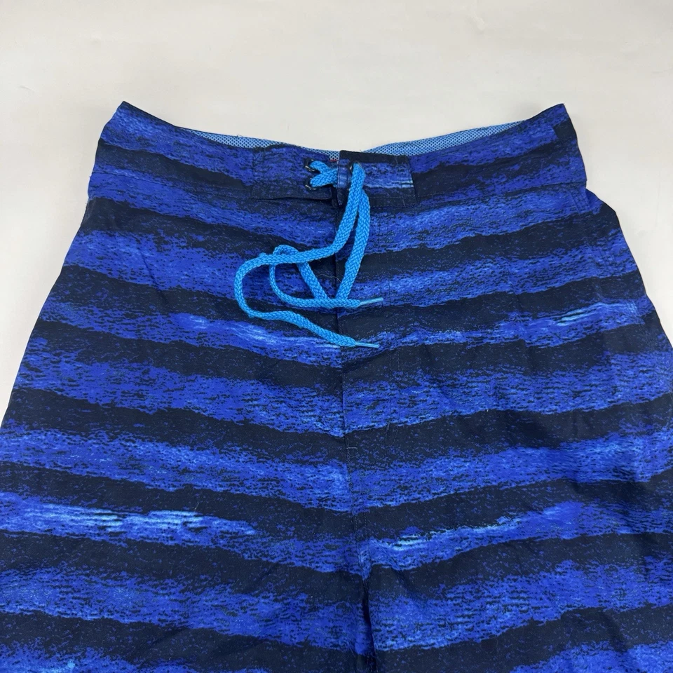 复古 Mossimo Supply Co. 青少年男孩尺寸 XL 男孩长内缝板短裤波浪冲浪 — 第 3/4 张图片