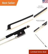 High-Performance Lightweight Violin Bow 4/4 - Temperature  Humidity Resistant