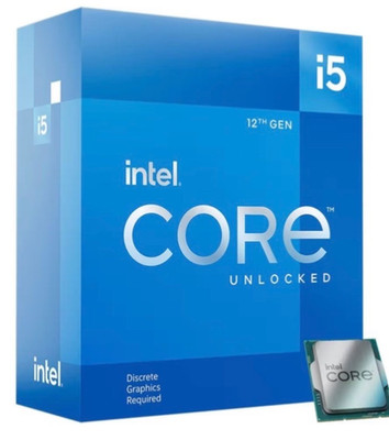 Intel Core i5-12600KF Desktop Processor 10 (6P+4E) Cores up to 4.9 GHz Unlocked