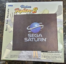 Virtua Fighter Remix & 2 Sega Saturn 1995 Promotional Copy Not For Resale Sleeve