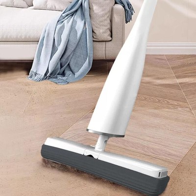 Microfiber Flat Mop Hand Free Squeeze Reinigung Boden Mop + 2 Waschbare Mop Pads
