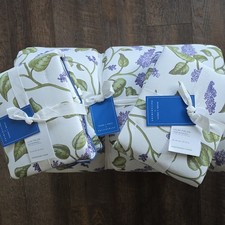 Pottery Barn Mark D. Sikes Lilac Fields Reversible King Comforter & 2 King Shams