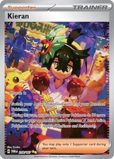 Kieran - 218/167 - Pokemon Twilight Masquerade Special Illustration Rare NM on eBay
