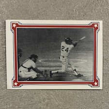 Authentic Sports Autographs Willie Mays #33 Giants 1984 First Printing Card