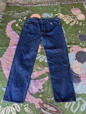 VTG Levi's 501 Indigo Blue Jeans Size: 40X 33 Made in USA 100 Cotton Men's 90's