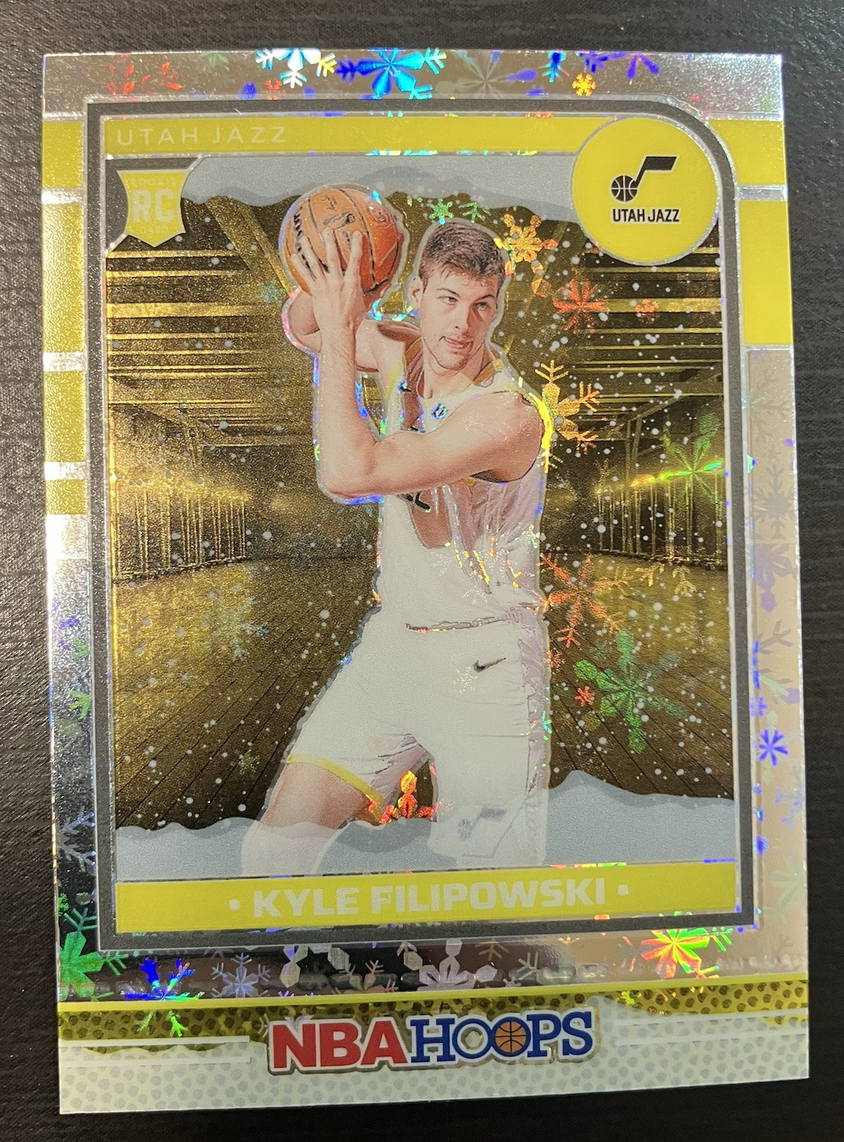 2024-25 NBA Hoops Kyle Filipowski RC Prizm Winter #262