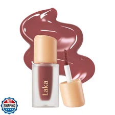 Laka Fruity Glam Lip Tint Mini, 1.9g/0.07oz, Glowing Lip Stain wi