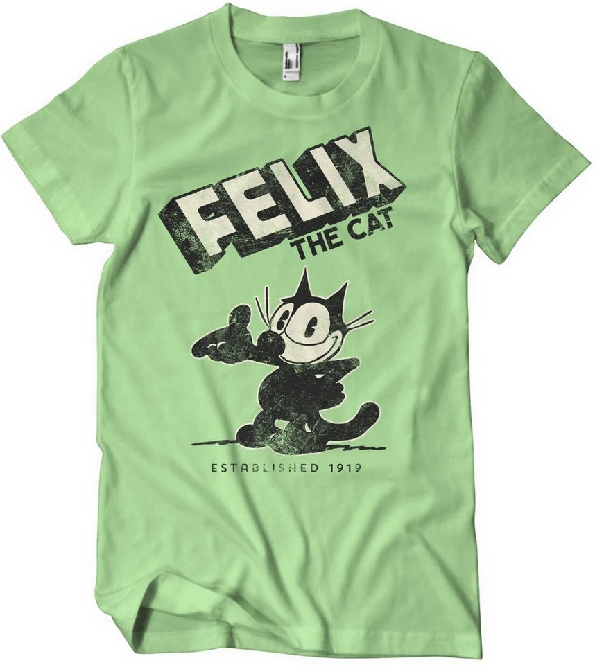 Felix the Cat T-Shirt Est. 1919 T-Shirt UV-1-FTC001-H80-2 - Bild 1 von 1