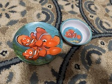 Disney Pixar Finding Nemo Zak Designs Melamine Plate and Bowl Set Of 4