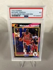 MICHAEL JORDAN PSA 7 1992 KENNER STARTING LINEUP CARD #NNO RED UNIFORM BULLS 770