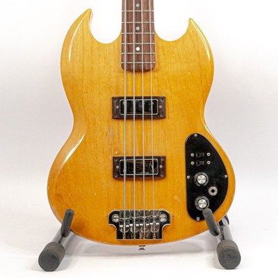 Gibson SB-450 1973 Electric Bass Guitar Natural Finish w/ Curtis Novak Pickups