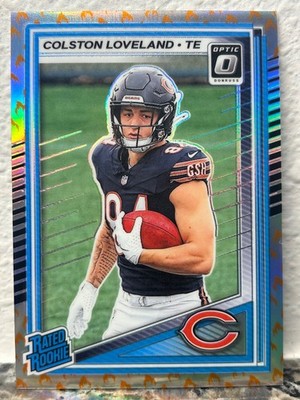 2025 Panini Donruss Optic Colston Loveland FIRE EMOJI CASE HIT SP ROOKIE RC #204