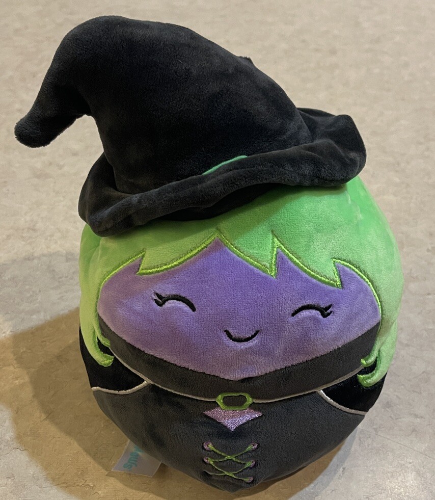 Squishmallows Flip-A-Mallow 8” Shyla & Gildie Halloween Witch & Spider 2022