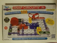 Snap Circuits Jr. SC-100 Electronics Discovery Kit Elenco EUC