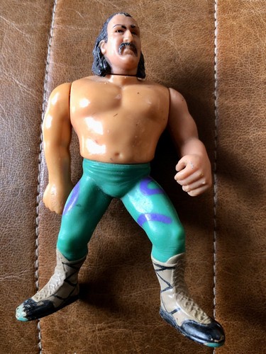 Jake the Snake Roberts Wrestling Figure WWF WWE Ha...