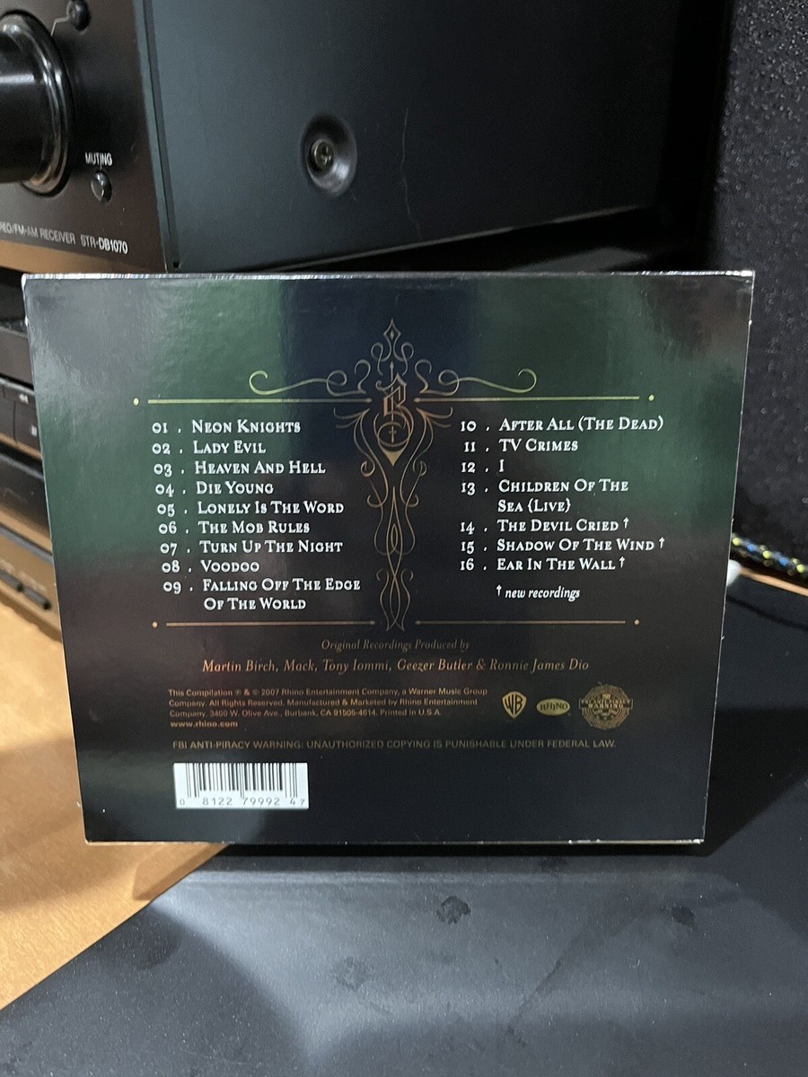 Black Sabbath The Dio Years 2 CD Radio Promo Slipcase Heaven And
