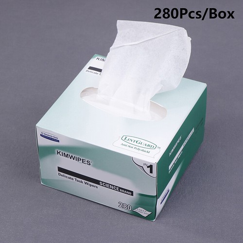 280PCS/Box Optical Fiber Cleaning Dustfree Paper Cleaning Laboratory Lens Paper - Zdjęcie 2 z 11