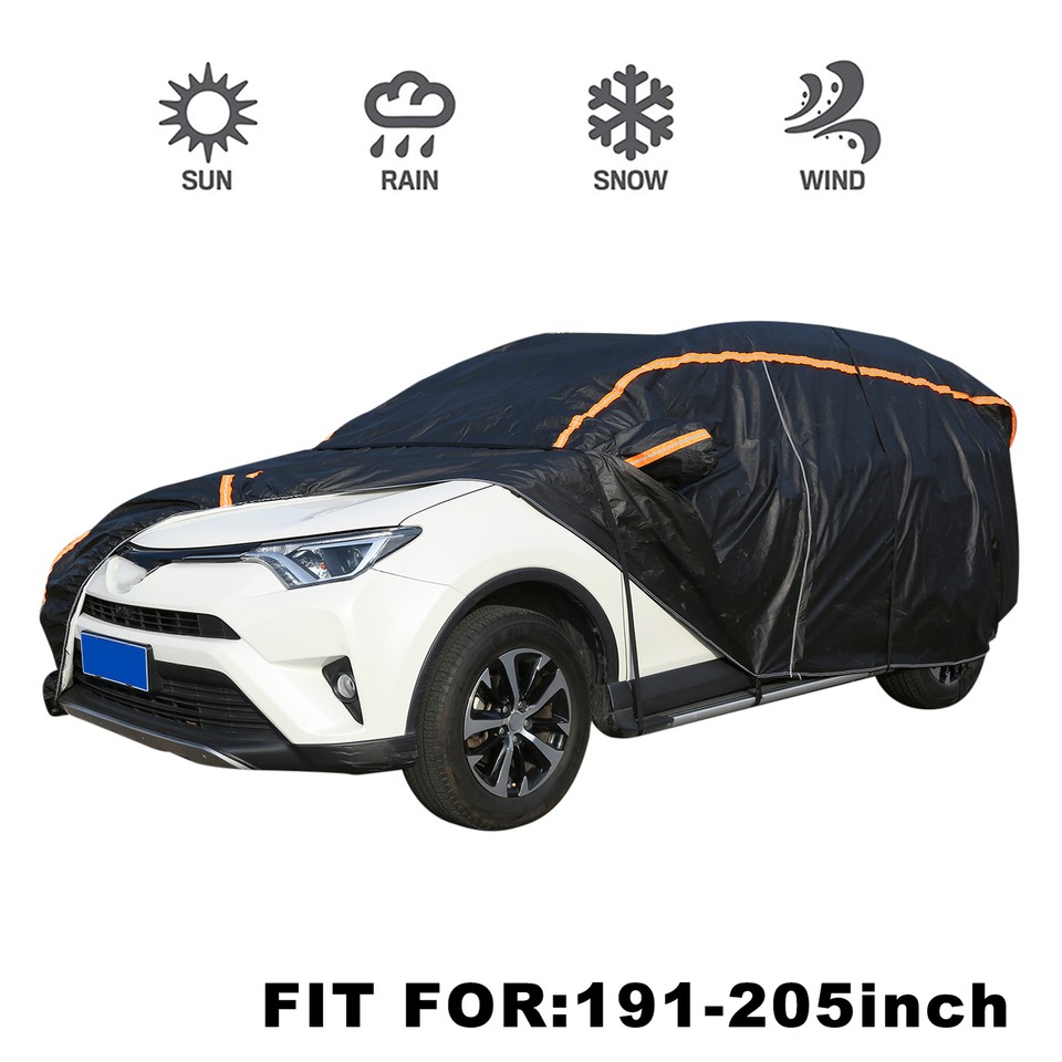 Full Car Cover For Outdoor Sun Dust Scratch Rain Snow Waterproof Breathable - Foto 12