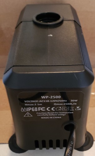 WP2500 Pompa serbatoio/stagno per pesci nuova in scatola. - Foto 5 di 6