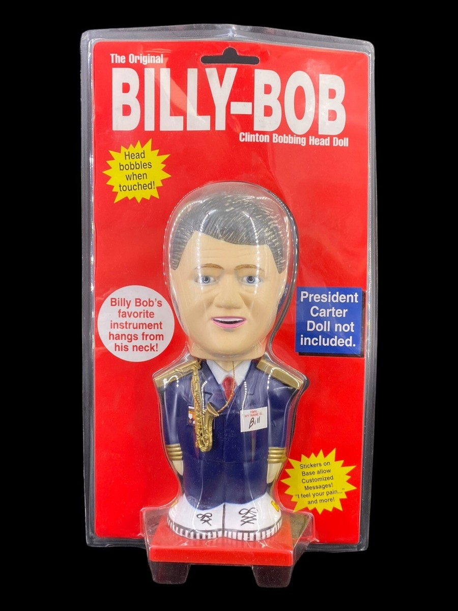 Vintage Billy Bob Clinton Bobbing Head Doll 1994 Cortrade