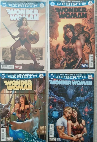 Wonder Woman DC Universe Rebirth #1 #3 #6 #9 DC 2016 VF/NM