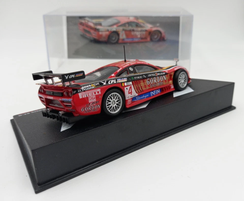 Vetrina 1/43 scatola Saleen S7-R 24H Du Spa Francorchamps 2008 K.Mollekens - Immagine 2 di 3