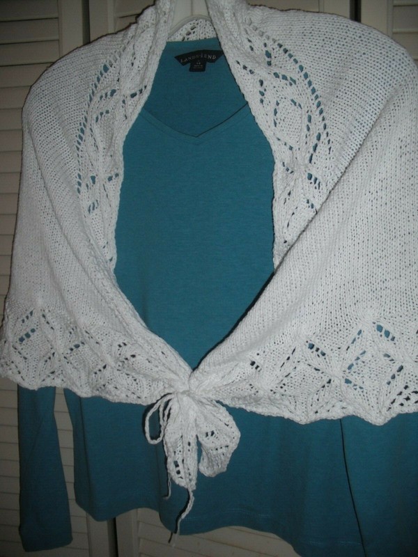 WOMEN'S SHAWL COTTON/LINEN #80