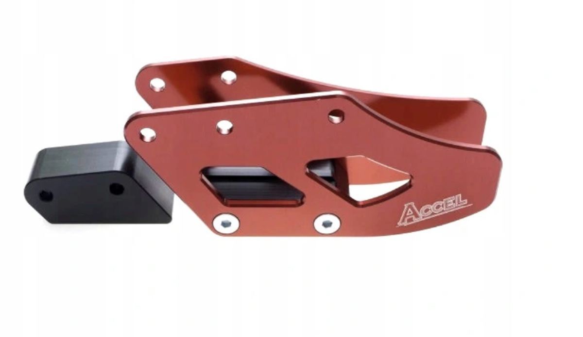 Guide chaine Honda CRF 250R 450R 2005 2006 rouge anti deraillement moto