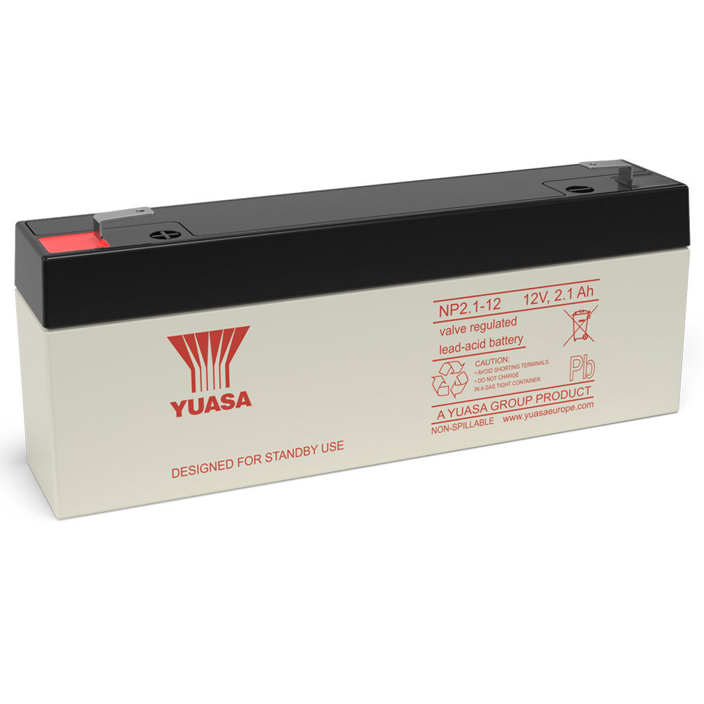 Yuasa NP2.1-12 Sealed Lead Acid Battery  x 1 *2.1Ah 12V*