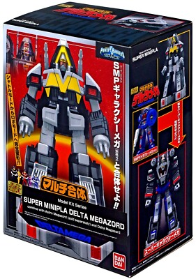 Bandai Super Mini Pla Delta Megazord 6-Inch Model Kit Figure | eBay