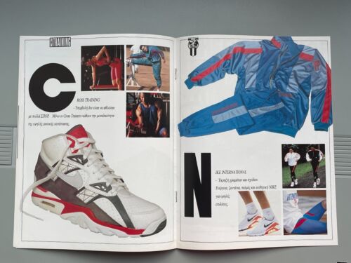 NIKE AIR Michael Jordan, Andre Agassi Vintage 1990 Booklet Catalog! - Picture 4 of 9