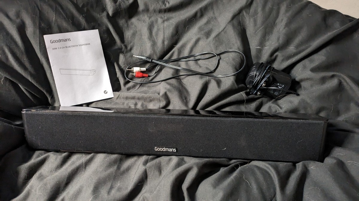 Goodmans 30w Compact Soundbar Goodmans Compact Bluetooth Soundbar