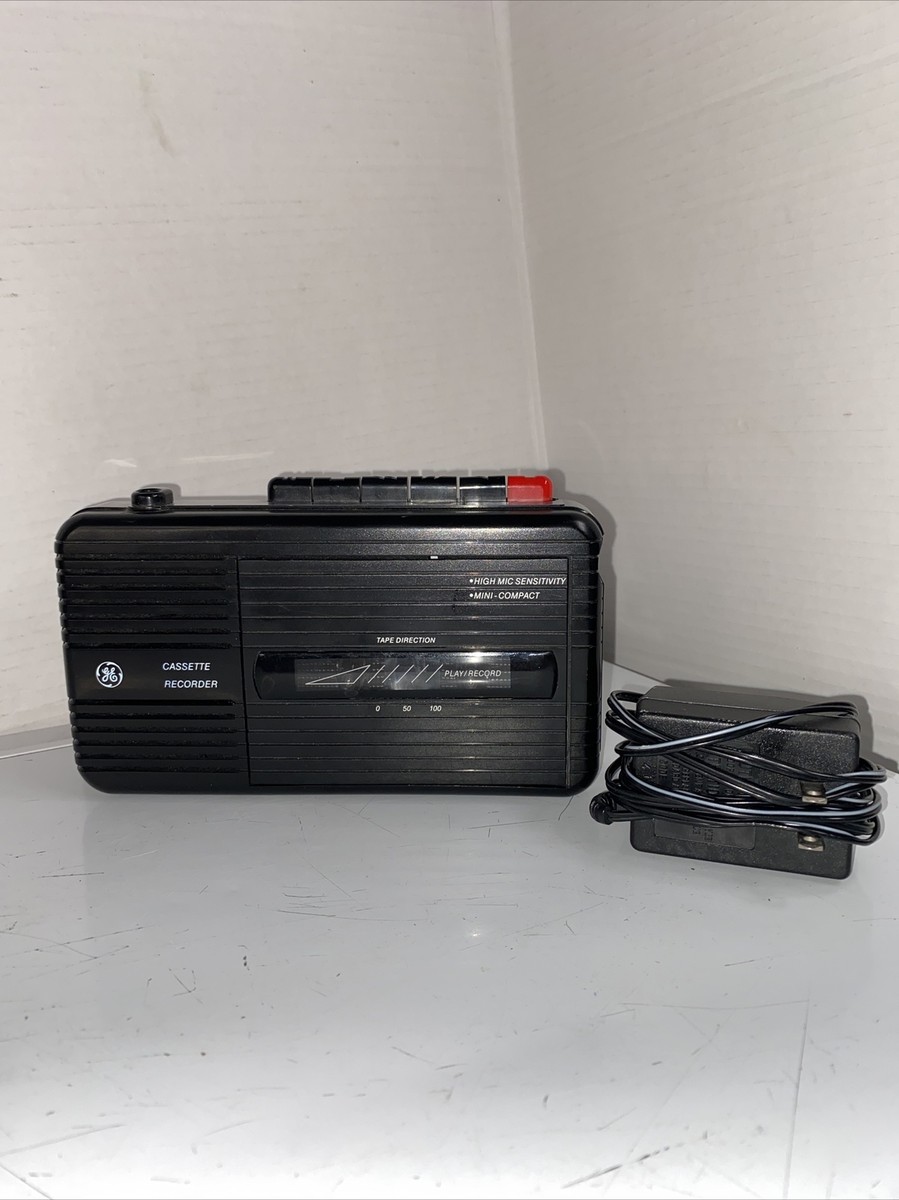 Vintage General Electric GE Portable Cassette Player Recorder #3